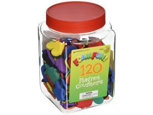 Dowling Magnets - 732102 Magnetic Counters, Multicolored Educational Magnets for Kids, Set of 120