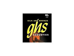 GHS Silk/Phospor Bronze Light Acoustic Guitar Strings (12-54)
