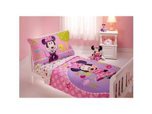 Minnie Mouse 4 Piece Toddler Bedding Set Minnie Mouse 4 Piece Toddler Bedding Set