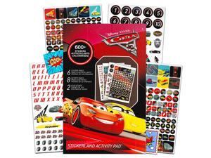 Disney Cars 3 Stickers - Over 295 Cars Stickers Bundled with Specialty Separately Licensed GWW Reward Stickers Disney Cars 3 Stickers - Over 295 Cars Stickers Bundled with Specialty Separately Licensed GWW Reward Stickers