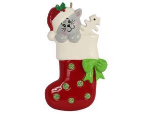 MAXORA Personalized Kitty Stocking Presents for Christmas MAXORA Personalized Kitty Stocking Presents for Christmas