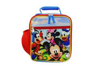 Disney Mickey Mouse Boys Girls Toddler Soft Insulated School Lunch Box (One Size, Red/Blue) Disney Mickey Mouse Boys Girls Toddler Soft Insulated School Lunch Box (One Size, Red/Blue)