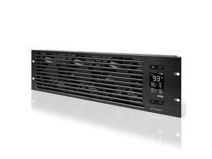 AC Infinity CLOUDPLATE T9-N, Rack Mount Fan Panel 3U, Intake Airflow, for cooling AV, Home Theater, Network 19” Racks AC Infinity CLOUDPLATE T9-N, Rack Mount Fan Panel 3U, Intake Airflow, for cooling AV, Home Theater, Network 19” Racks