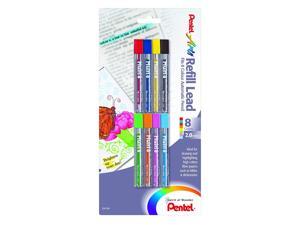 Pentel Arts 8 Colour Refill Lead, Assorted Colors, 8 Pack (CH2BP8M) Pentel Arts 8 Colour Refill Lead, Assorted Colors, 8 Pack (CH2BP8M)
