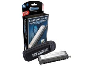 Hohner Accordions 7542BX-C Discovery 48 Harmonica, Silver (7542BX-C) Hohner Accordions 7542BX-C Discovery 48 Harmonica, Silver (7542BX-C)