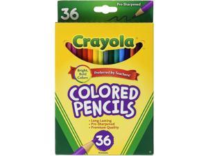 36 Non-Toxic Fully Erasable Pencils Colored Pencil Set for Adult Coloring Books or Kids 4 & Up Line Art & More Crayola Erasable Colored Pencils Great for Shading Gradation Pre-Sharpened 