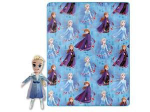 Disney Frozen Elsa Toddler Fleece Throw Blanket and Cuddle Pillow Disney Frozen Elsa Toddler Fleece Throw Blanket and Cuddle Pillow