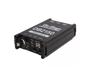 On-Stage DB2150 Passive Stereo USB DI Box