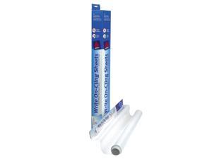 National Brand Write On - Cling On Static Easel Pad, Plain Poly Sheets, 27 x 34 Inches, 35 Sheets (24391), White National Brand Write On - Cling On Static Easel Pad, Plain Poly Sheets, 27 x 34 Inches, 35 Sheets (24391), White