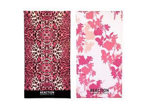 Kenneth Cole REACTION Leopard/Millie 2 Piece Beach Towel Set, 68 x 36, Assorted Kenneth Cole REACTION Leopard/Millie 2 Piece Beach Towel Set, 68 x 36, Assorted