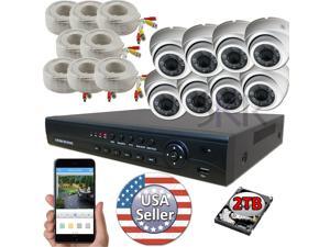 Sikker 8 Channel 1080P DVR Recorder Security Camera System with 2TB hard drive Sikker 8 Channel 1080P DVR Recorder Security Camera System with 2TB hard drive