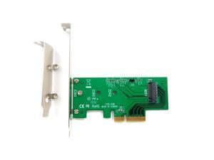 Ableconn PEXM2-SSD M.2 NGFF PCIe SSD to PCI Express x4 Host Adapter Card - Support M.2 PCIe (NVMe or AHCI) Type 2280, 2260, 2242 Ableconn PEXM2-SSD M.2 NGFF PCIe SSD to PCI Express x4 Host Adapter Card - Support M.2 PCIe (NVMe or AHCI) Type 2280, 2260, 2242