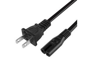 4FT AC Power Cord Compatible with Sony PS5/ PS4 Slim / PS3 Slim / , Xbox Series S, Xbox Series X, Xbox One S/X Game Console Power Cable Replacement