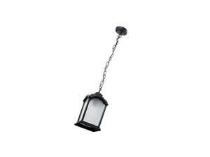 Hartford Outdoor Small Chain Pendant Light, Black Hartford Outdoor Small Chain Pendant Light, Black