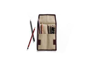 Pencil Case, Canvas Wrap Pencil Holder, Holds Up To 12 Pencils (2300671)