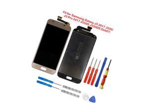 Lcd Touch Screen Compatible With Samsung Galaxy J3 2017 J330/J3 Pro 2017 J330 Duos J330G J330L J330F J330Fn J330Ds J3300 Gold Digitizer Replacement