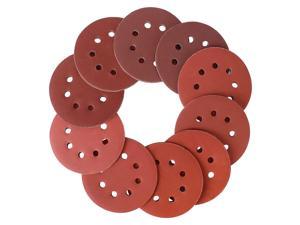 Details about   160 pcs Orbital Sand paper Sanding Discs 5 Inches 8 Hole Hook and Loop 