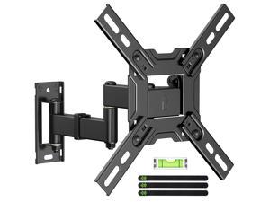Full Motion Tv Monitor Wall Mount Tv Mount Tv Bracket With Articulating Arms Swivels Tilts Extension For Most 13-32 Inch Screen With Max Vesa 200X200Mm Up To 44Lbs