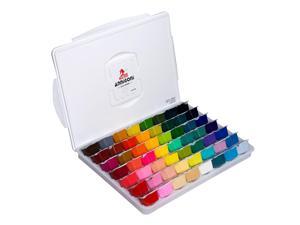 Gouache Paint Set, 56 Colors X 30Ml Unique Jelly Cup Design In A Carrying Case, Gouache Opaque Watercolor Painting Perfect Art Supplies For Artists, Students, And Kids