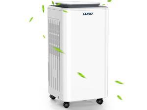 LUKO 2000 Sq. Ft Dehumidifiers for Large Room and Basements, 30 Pints Dehumidifier with Drain Hose, Auto or Manual Drainage, 0.528 Gallon Water Tank, Auto Defrost, Dry Clothes Function, 24H Timer