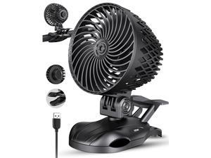 Portable USB Mini Air Fan 360° Rotation Car Home Office Desk Cooler Cooling 