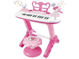 Details about   Amy&Benton Piano Keyboard Toy for Kids 31 Keys Multifunctional 31 keys White 