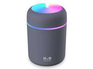 Mini Humidifiers, Cool Mist Humidifier USB Personal Desktop Humidifier with Colorful Night Light, Auto Shut-Off, 2 Mist Modes, Super Quiet (navy)