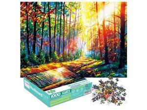 Details about    Puzzle-Floating Numbers-1000 Pieces Creative Colorful Numbers Color Challenge J 