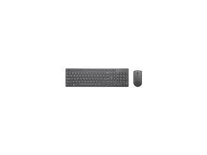 Zell Lenovo  Professional Ultraslim Wireless Combo Keyboard And Mouse Us English  Usb Type A Wireless Rf English Us  Usb Type A Wireless Rf 3200 Dpi  Aaa  Compatible With Pc
