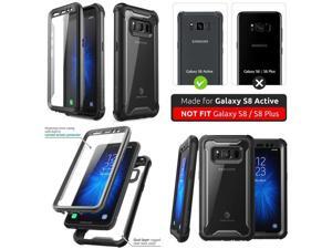Full-Body Case For Samsung Galaxy S8 Active Rugged Clear Bumper Full-Body Case For Samsung Galaxy S8 Active Rugged Clear Bumper