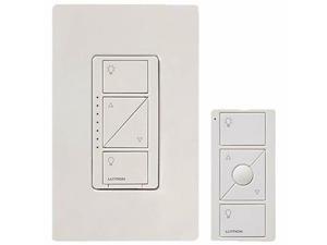 Caseta Wireless Smart Lighting Dimmer Switch And Remote Kit For Wall & White Caseta Wireless Smart Lighting Dimmer Switch And Remote Kit For Wall & White