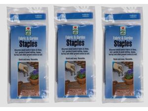 Easy Gardener FABRIC PEGS 4.5/" x 1/" Plastic Stake Landscape Quick Easy 10 pk 801