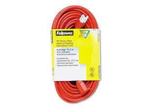 Indoor/Outdoor Heavy-Duty 3-Prong Plug Extension Cord, 1-Outlet, 50ft, Orange Indoor/Outdoor Heavy-Duty 3-Prong Plug Extension Cord, 1-Outlet, 50ft, Orange