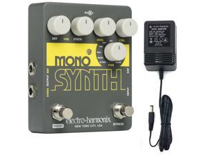 Electro Harmonix Guitar Mono Synth Effects Pedal Includes Power Supply Electro Harmonix Guitar Mono Synth Effects Pedal Includes Power Supply