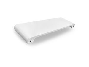 Quirky Spacebar POP Monitor Stand and 6-Port USB Hub, White (PSPBP-WH01) Quirky Spacebar POP Monitor Stand and 6-Port USB Hub, White (PSPBP-WH01)