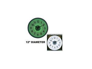 Staples 14" Round Atomic Wall Clock 18383 812291