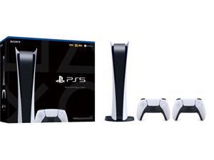 Playstation 5 Digital Console with two DualSense Controllers