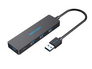 Vention USB Hub, 4 Ports USB 3.0 Hub, Ultra Slim Portable Data Hub Support OTG Function for MacBook Air, Mac Mini/Pro, Surface Pro, Notebook PC, Laptop, USB Flash Drives, and Mobile HDD Vention USB Hub, 4 Ports USB 3.0 Hub, Ultra Slim Portable Data Hub Support OTG Function for MacBook Air, Mac Mini/Pro, Surface Pro, Notebook PC, Laptop, USB Flash Drives, and Mobile HDD