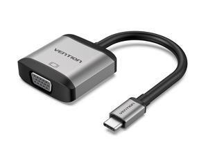 Vention USB C to VGA Adapter,USB Type C to VGA Converter Compatible with MacBook Pro/MacBook Air 2018/Chromebook Pixel/Dell XPS 13,and more USB-C Devices Vention USB C to VGA Adapter,USB Type C to VGA Converter Compatible with MacBook Pro/MacBook Air 2018/Chromebook Pixel/Dell XPS 13,and more USB-C Devices
