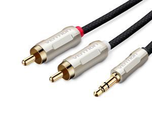 Vention 3.5mm to 2RCA Audio Cable,Jack 3.5mm Male to RCA Male Y Splitter Stereo Audio Adapter for Smartphones,Tablets,Speakers,MP3 Player,Home Theater Vention 3.5mm to 2RCA Audio Cable,Jack 3.5mm Male to RCA Male Y Splitter Stereo Audio Adapter for Smartphones,Tablets,Speakers,MP3 Player,Home Theater