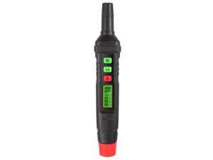 Gas Leak Detector, Portable Handheld Natural Gas Analyzer PPM Meter High Low Sensitivity Adjustable with LCD Display Locates Combustible Gas Like LPG, LNG, Methane & Butane Gases, Carbon Monoxide