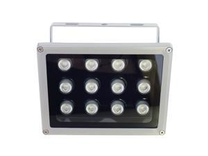 AUTENS IR Illuminator, 850nm 12-Led Wide Angle IP67 Waterproof Night Vision IR Infrared Light for IP Camera CCTV Analogue Security Surveillance Camera with 12V DC Power Adapter (90 Degree) AUTENS IR Illuminator, 850nm 12-Led Wide Angle IP67 Waterproof Night Vision IR Infrared Light for IP Camera CCTV Analogue Security Surveillance Camera with 12V DC Power Adapter (90 Degree)