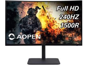 AOPEN 32HC5QR Zbmiiphx 31.5" 1500R Curved Full HD (1920 x 1080) VA Zero-Frame Gaming Monitor with Adaptive-Sync Technology, 240Hz, 1ms TVR, (Display Port & 2 x HDMI 1.4 Ports), Black AOPEN 32HC5QR Zbmiiphx 31.5" 1500R Curved Full HD (1920 x 1080) VA Zero-Frame Gaming Monitor with Adaptive-Sync Technology, 240Hz, 1ms TVR, (Display Port & 2 x HDMI 1.4 Ports), Black