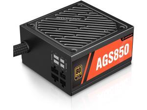 ARESGAME 850W Power Supply 80+ Gold Semi Modular PSU (AGS850)