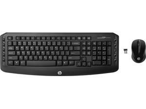 HP - Classic Desktop - Combo Wireless Keyboard and Optical Mouse - Black HP - Classic Desktop - Combo Wireless Keyboard and Optical Mouse - Black