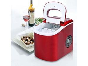 Portable Ice Maker Countertop, 44lbs Per Day, 24 Cubes Ready in 13 Mins, 2  Ways to