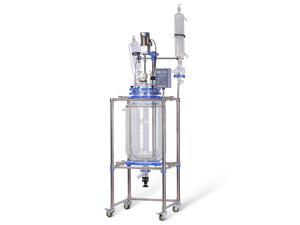 HNZXIB 10L High Temperature Heating Circulating Water/Oil Bath for Double Layer Glass Reactor