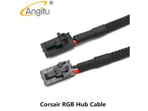 Angitu Corsair Lighting Node Pro and Commander Pro RGB Hub Adapter Cable-50cm