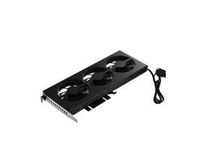 Amify Graphic Card Cooling Fan PCI FAN Heat Sink Radiator Support Motherboard AURA SYNC 12V 4PIN RGB Lighting VGA Cooler