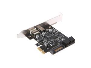 1 Set PCI-E Express To USB 3.1 Type-C USB-C Plug Power Charger Expansion Card Adapter High Speed 1 Set PCI-E Express To USB 3.1 Type-C USB-C Plug Power Charger Expansion Card Adapter High Speed